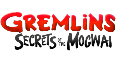 Logo reading 'Gremlins, secrets of the mogwai'.