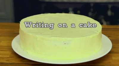 Ctv Dish Up - How to write on a cake