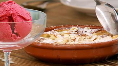 Junior Bake Off - Recipe: Apricot Clafautis and Frozen Berry Ice Cream