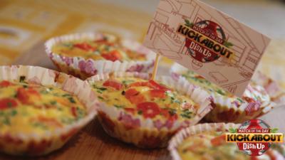 CBBC Dish Up - Cupcake Omelettes with Red Pepper and Chive