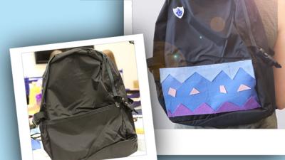 School Survival Guide - Customise your old school bag