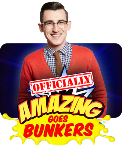 Officially Amazing Goes Bunkers logo.