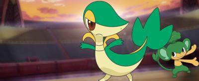 Snivy and Pansage
