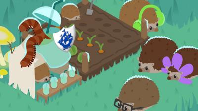 Blue Peter - Play Blue Peter's Hedgehog Wonderland game