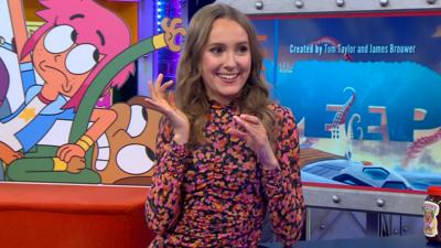 CBBC - Rose answers your questions in CBBC HQ