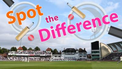 tv Sport - Spot the Difference: England v India Test