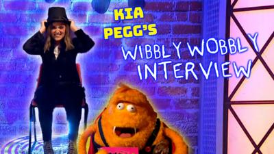 Saturday Mash-Up! - Kia Pegg's Wibbly Wobbly Interview!