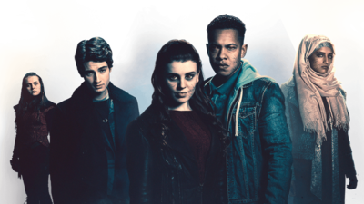 Characters from Wolfblood. 