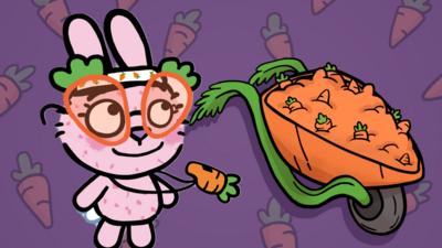 Love Monster - Help Tiniest Fluffiest Bunny find her lost carrots!