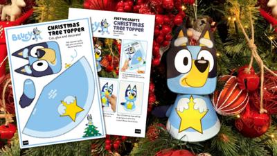 Bluey - DIY Bluey Christmas tree decoration