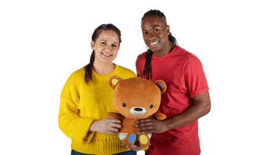 Giovanna Fletcher and Nigel Clarke The Baby Club CBeebies