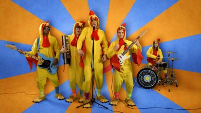 Andy and the Band - Hey There Chicken