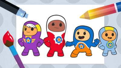Go Jetters - Make a picture with the Go Jetters