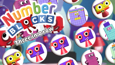 Numberblocks - Numberblocks Three in a Row 