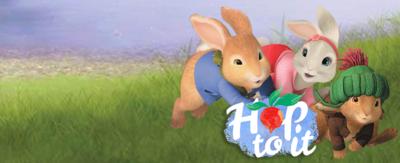 Peter Rabbit Hop To It game on CBeebies 