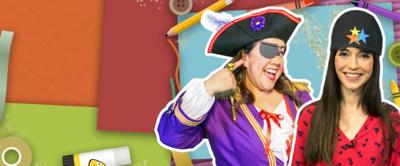 How to make a pirate hat and eyepatch