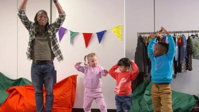 CBeebies Little Red Riding Hood - Simple ballet moves to try at home