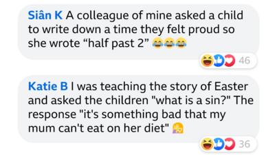 Teachers reveal the funniest classroom comments - CBeebies - BBC