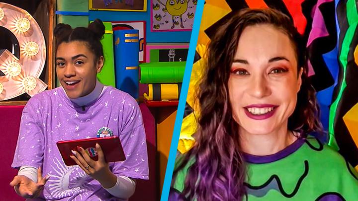 Bec Hill Chats About Comedy And Horror - Cbbc - Bbc