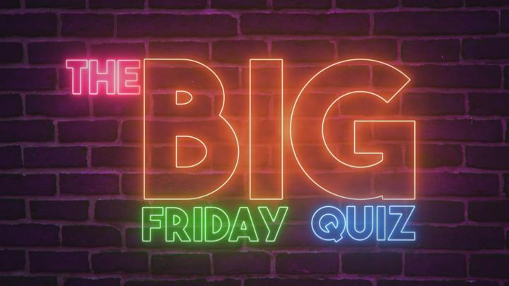 Big Friday Quiz Cbbc c