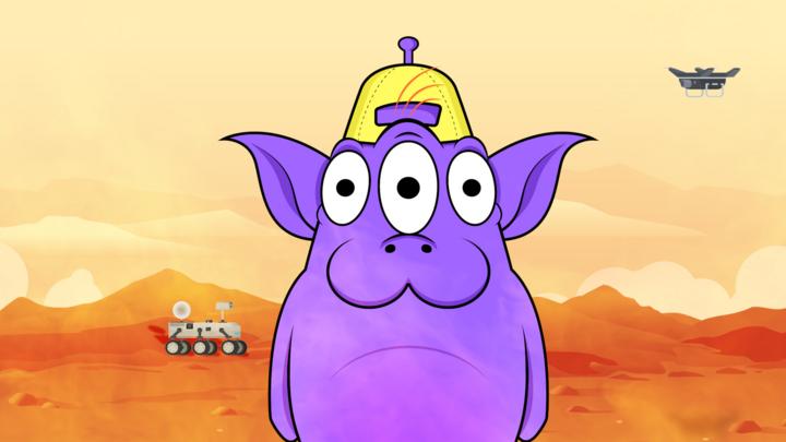 Cartoonify Max the Alien Grandpa Alien Children's Cartoon - CBBC - BBC