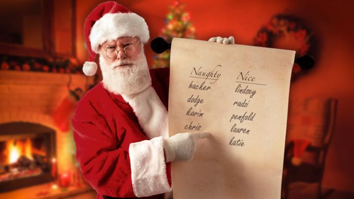 Are You On The Naughty Or Nice List CBBC BBC