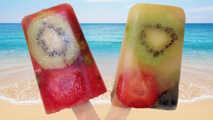 How to make fruity ice lollies - CBBC - BBC