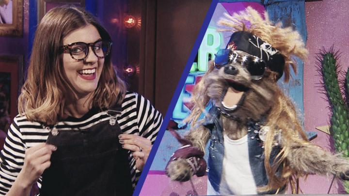 Rock and roll dungarees  - CBBC