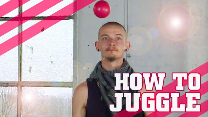 Learn to juggle with three balls - CBBC - BBC