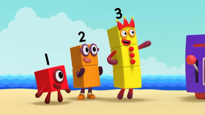 Watch Numberblocks clips | Ice and Dice - CBeebies - BBC