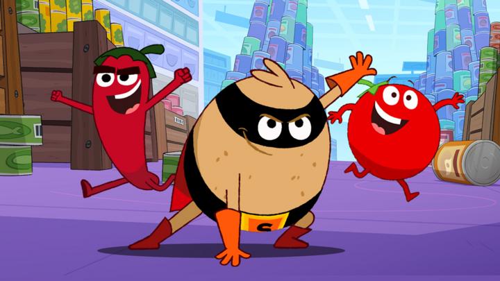 Supertato physics-based simulation game for 2-6 year olds on CBeebies ...