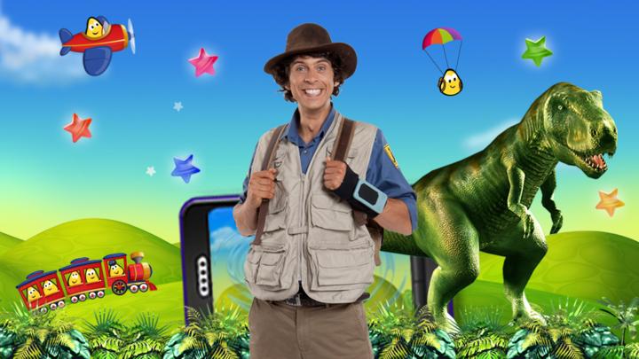 Online dinosaur game for kids, play Andy's Dinosaur Adventures