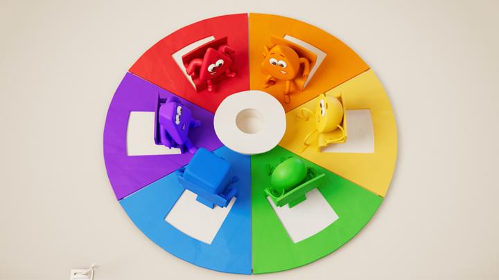 Colour Wheels - CBeebies - BBC