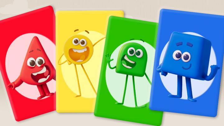 Snap Card Game Quiz With The Colourblocks CBeebies BBC   Colourblocks Snap Game Index2 