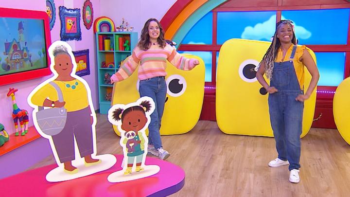 Get moving with Evie and Joanna - CBeebies - BBC