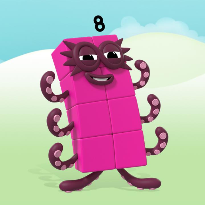 Numberblocks Tales - Octoblock and the Forget-O-Ray - CBeebies - BBC