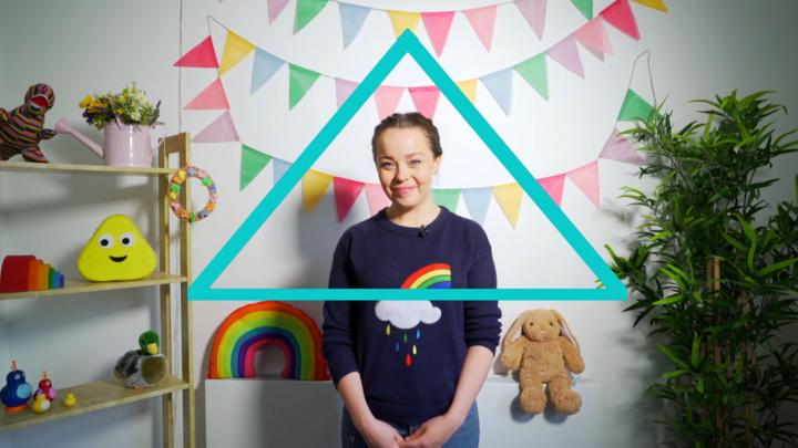 Sing The Triangle Song With Evie CBeebies BBC Sing The Triangle Song With Evie CBeebies BBC