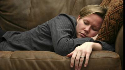 What can adults do to sleep through the night?