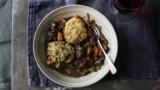 Beef stew with dumplings 