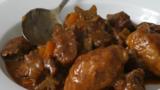 Beef and ale stew with dumplings