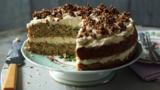 Courgette and caraway cake