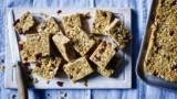 Cranberry and coconut energy bars