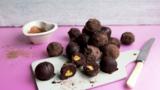 Easter simnel truffles