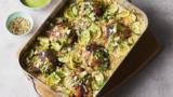 Katsu-style chicken traybake recipe - BBC Food