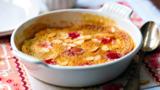 Plum clafoutis