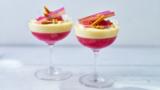 Rhubarb and custard