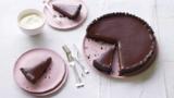 Salted chocolate tart