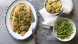 The Hairy Bikers' trout almondine