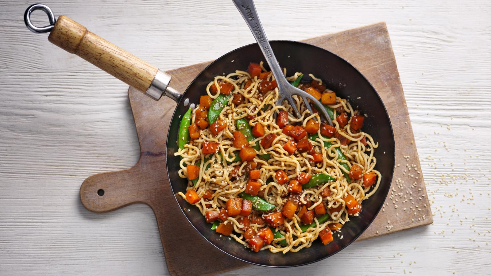 Easy vegetable stir-fry