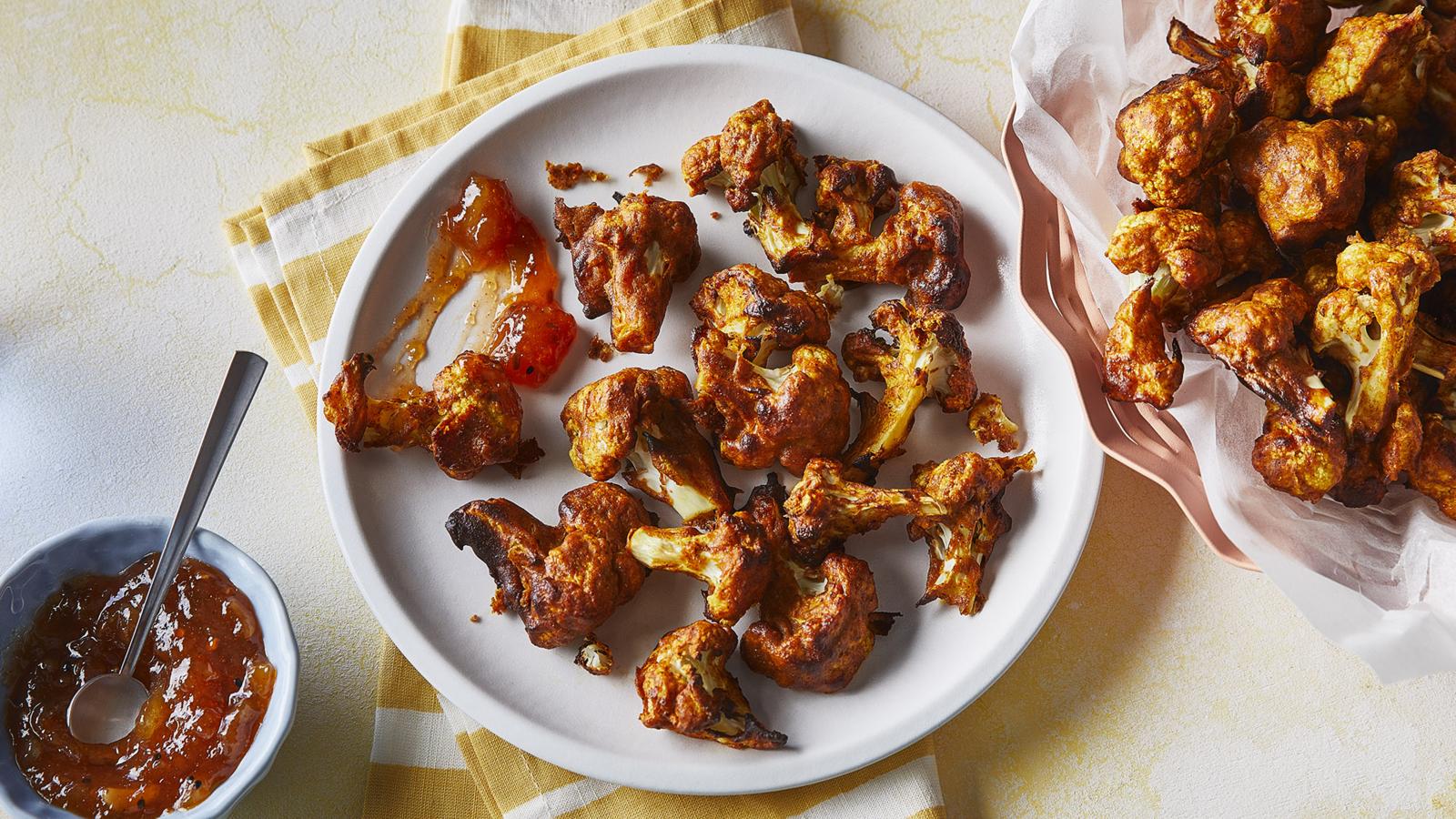 Air fryer cauliflower tikka